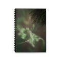 Aurora Night Spiral Notebook — Ethereal Northern Lights Ruled Journal