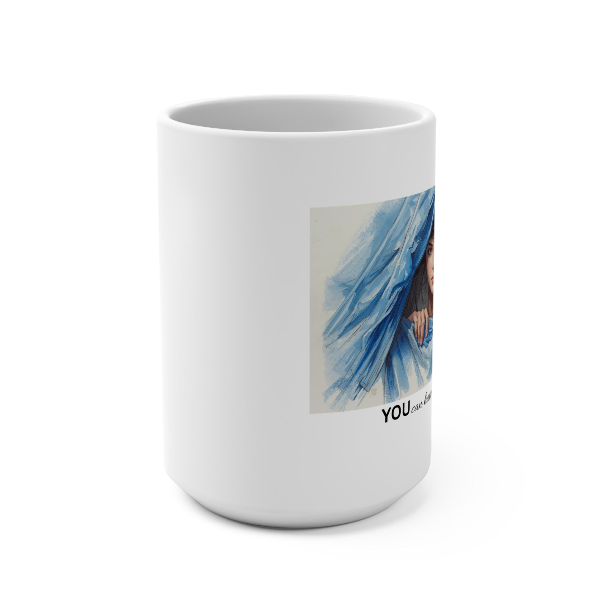 Blanket Fort Mug | 'You can have my password.' 15oz Ceramic Coffee Cup