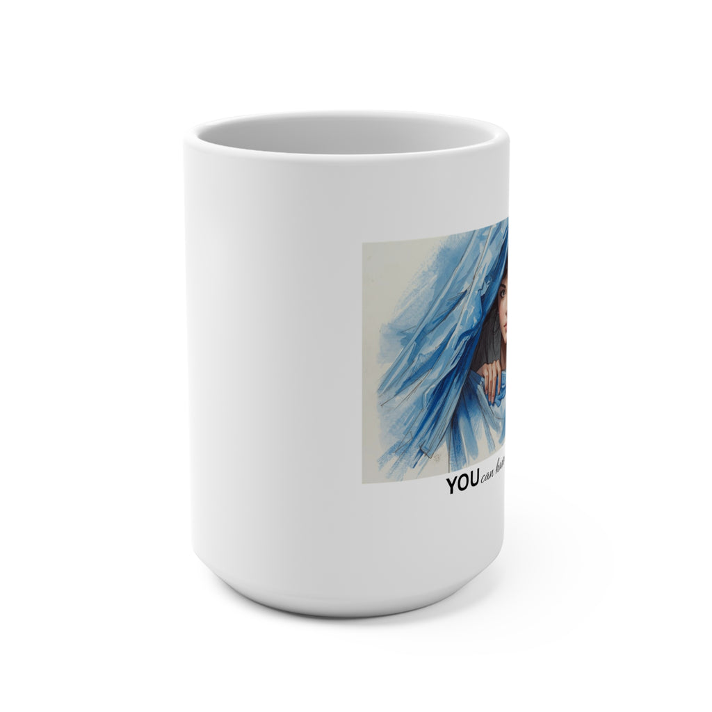 Blanket Fort Mug | 'You can have my password.' 15oz Ceramic Coffee Cup