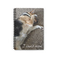 I can't even dog photo Spiral Notebook | Ruled lined journal