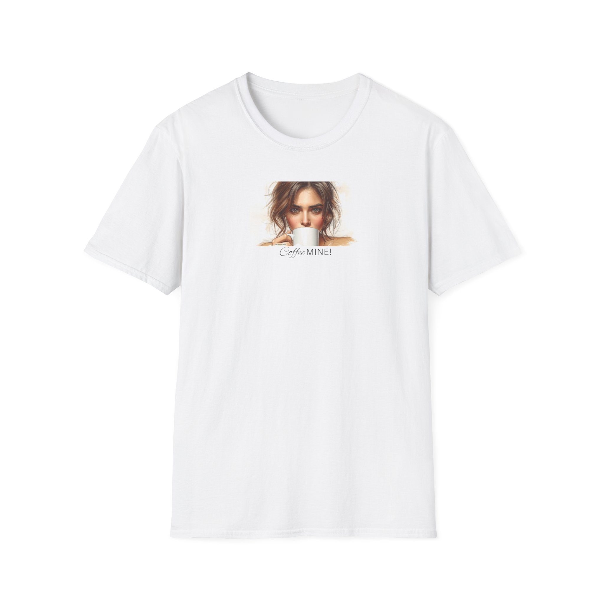 Coffee humor T‑Shirt — "Coffee Mine" Fun Graphic Tee
