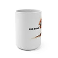 Rub Some Dirt On It Mug | Hands Rubbing Soil Illustration
