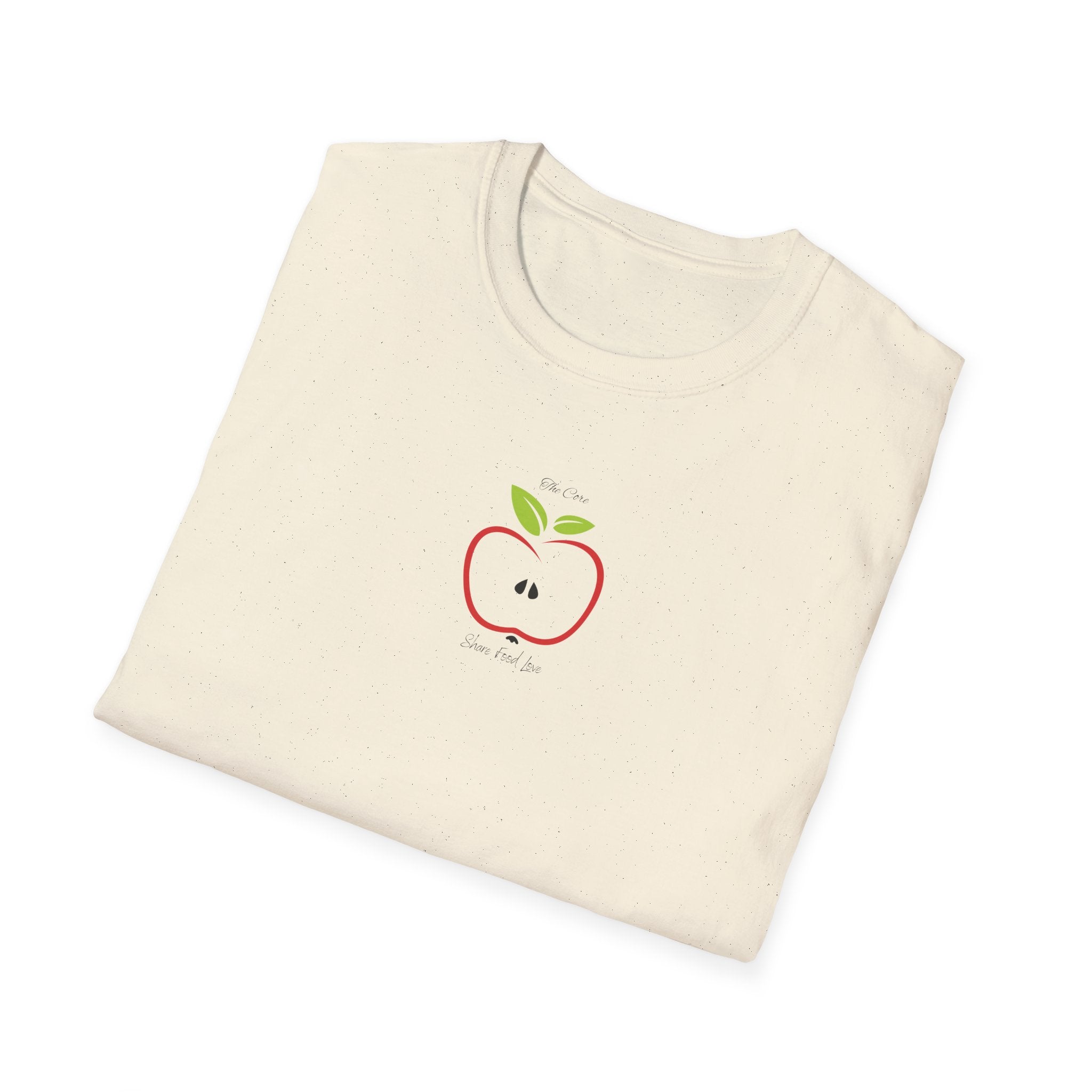 Apple CORE T-Shirt — 'Share Food Love' Tee