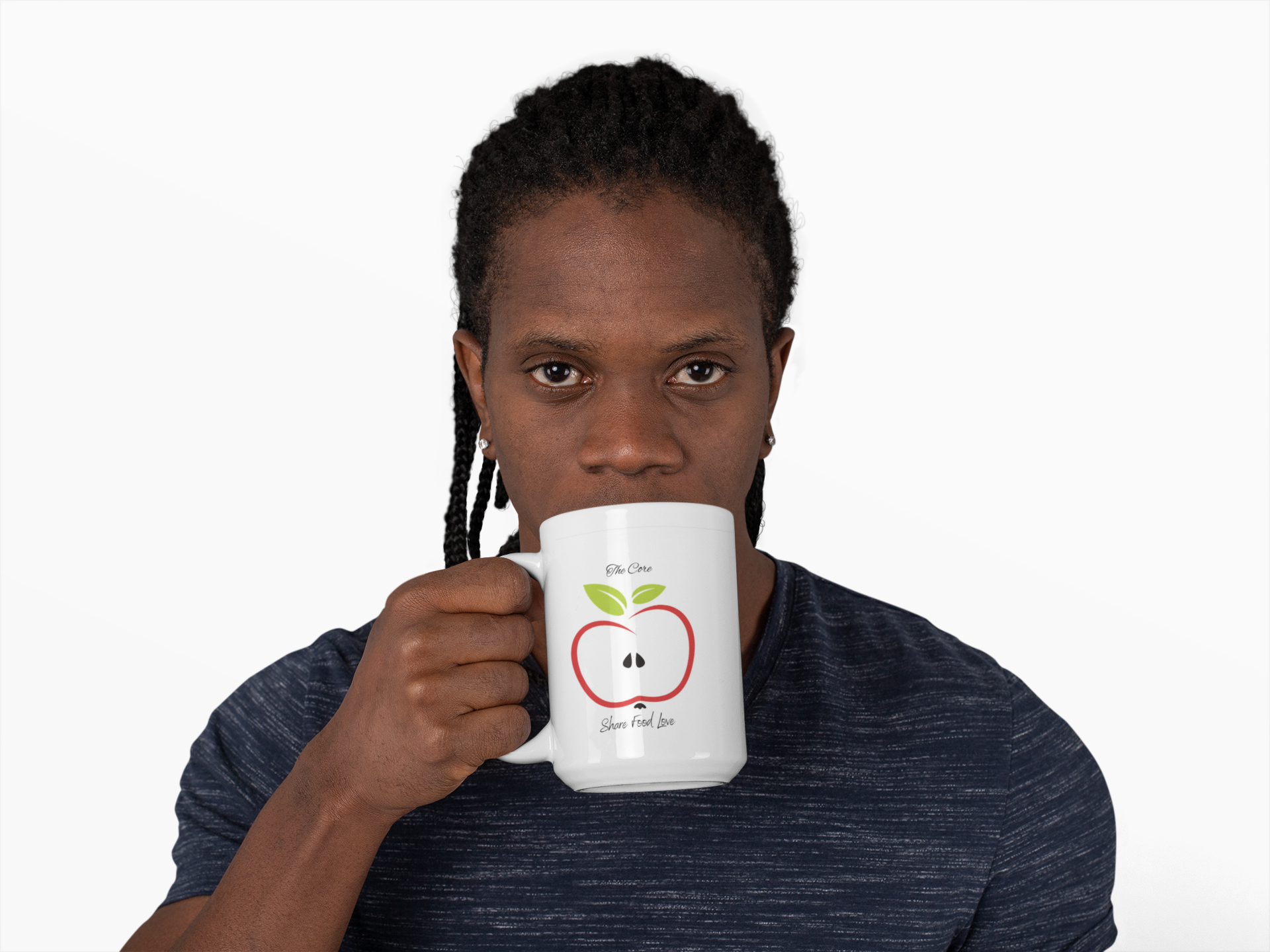 Core 15oz  Mug — "The Core: Share Food, Love" Kitchen Coffee Cup