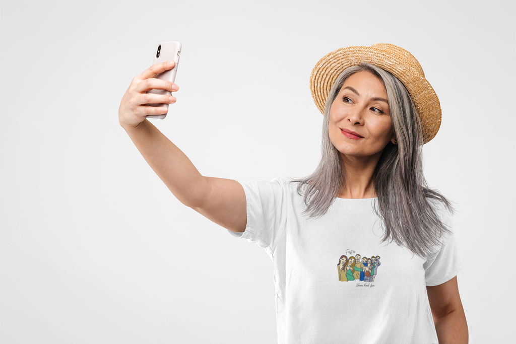 Group Portrait 'First 50' Tee — Share Food Love Crew T-Shirt