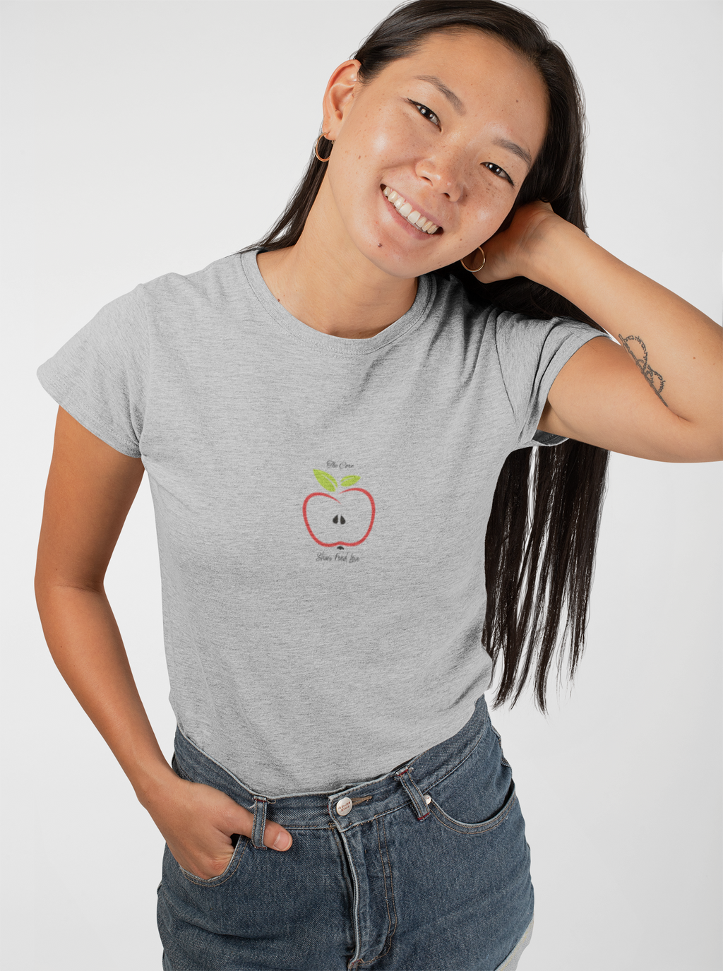 Apple CORE T-Shirt — 'Share Food Love' Tee