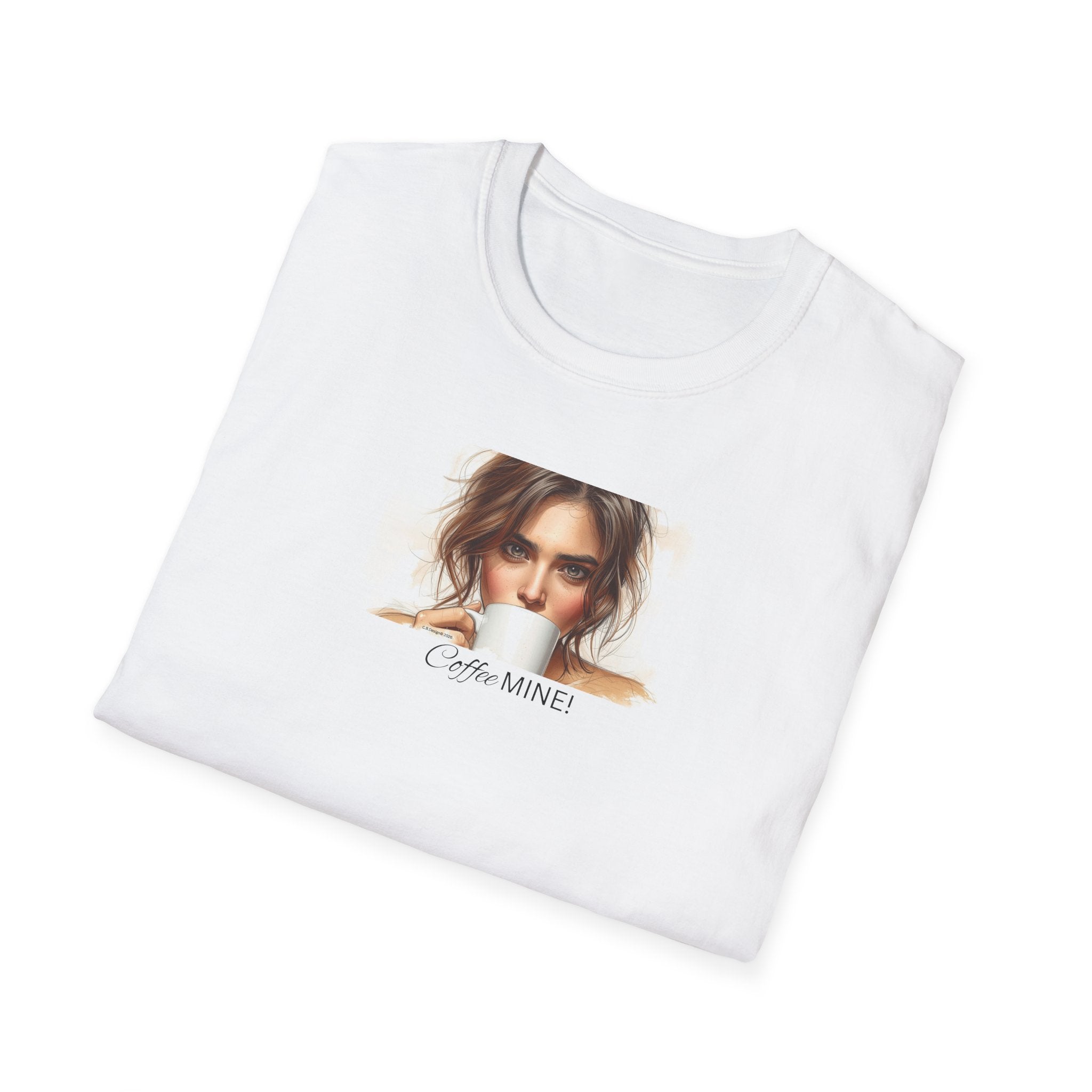 Coffee humor T‑Shirt — "Coffee Mine" Fun Graphic Tee
