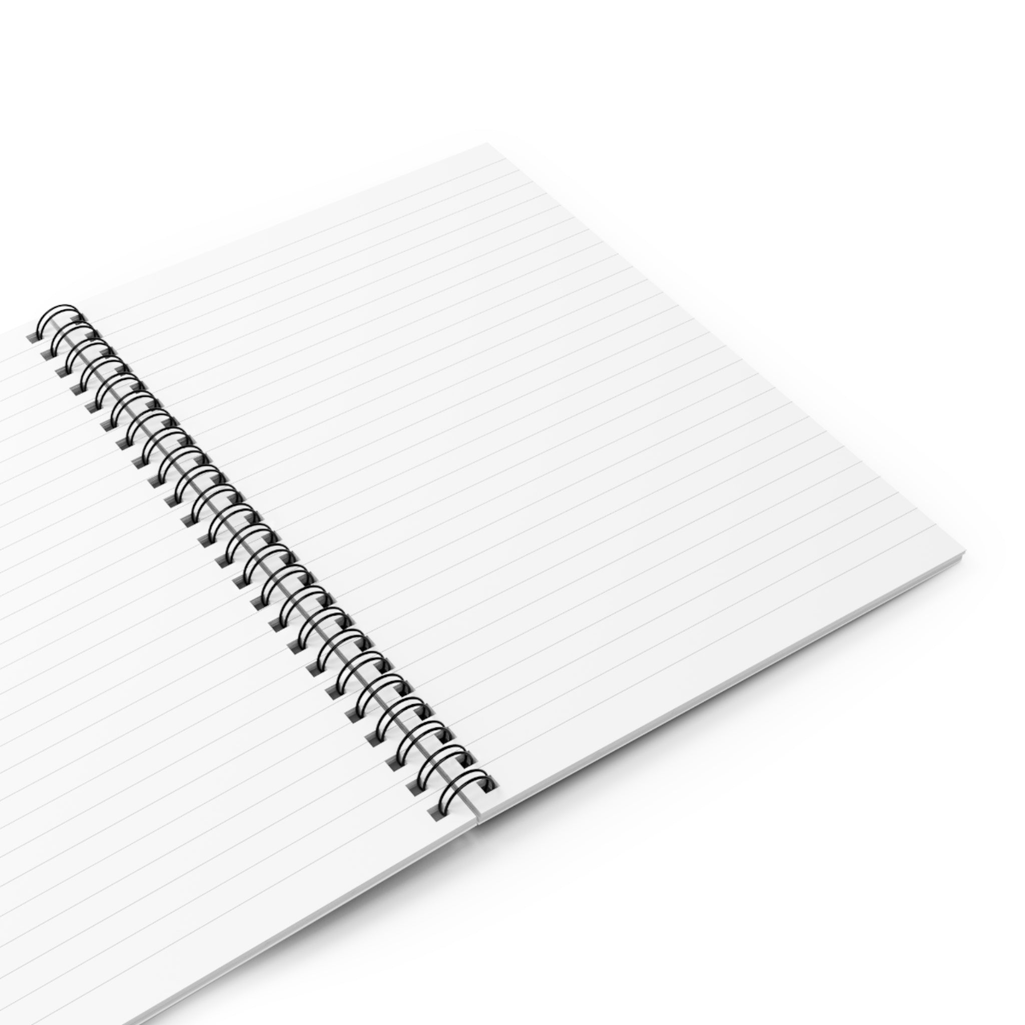 Moose in Winter Journal | Spiral Notebook, Ruled Lines