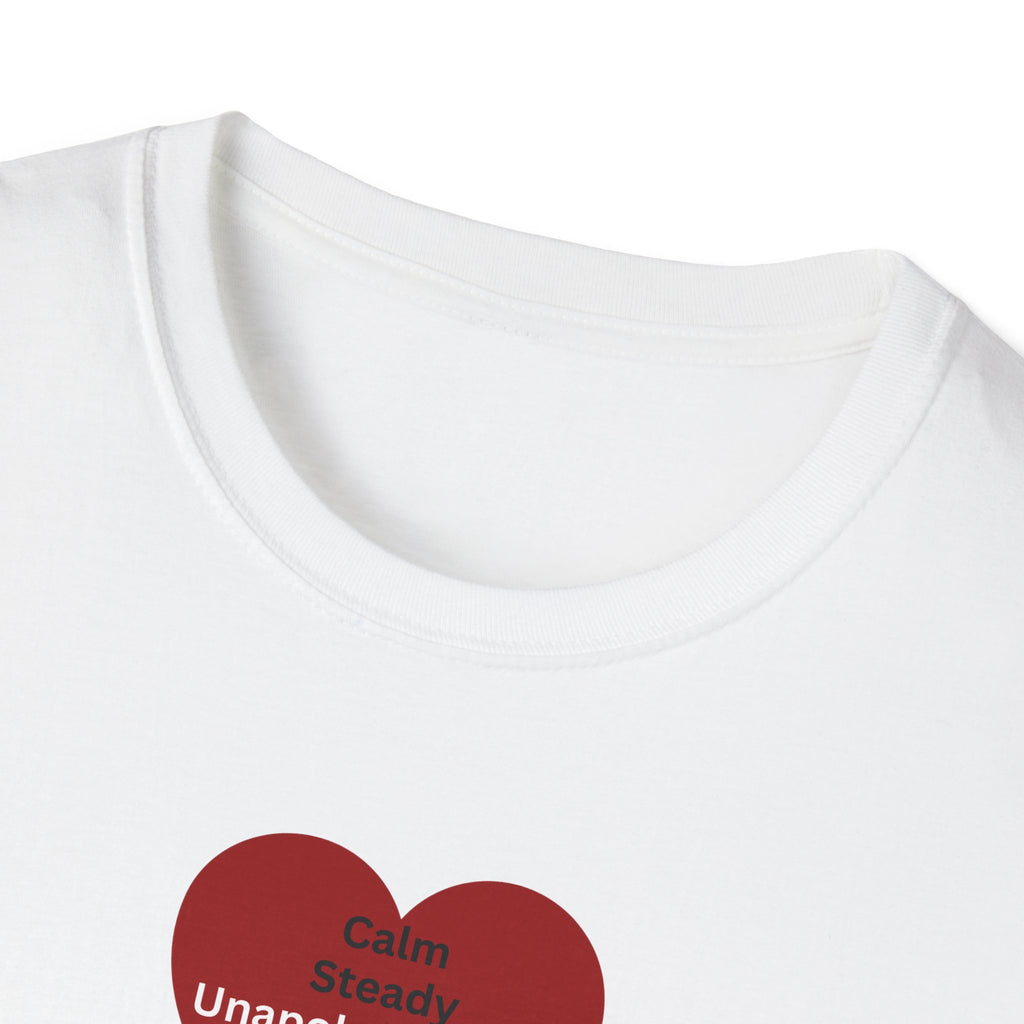 I got you — Red Heart "I'm unapologetically protective. I got you" Valentine Tee