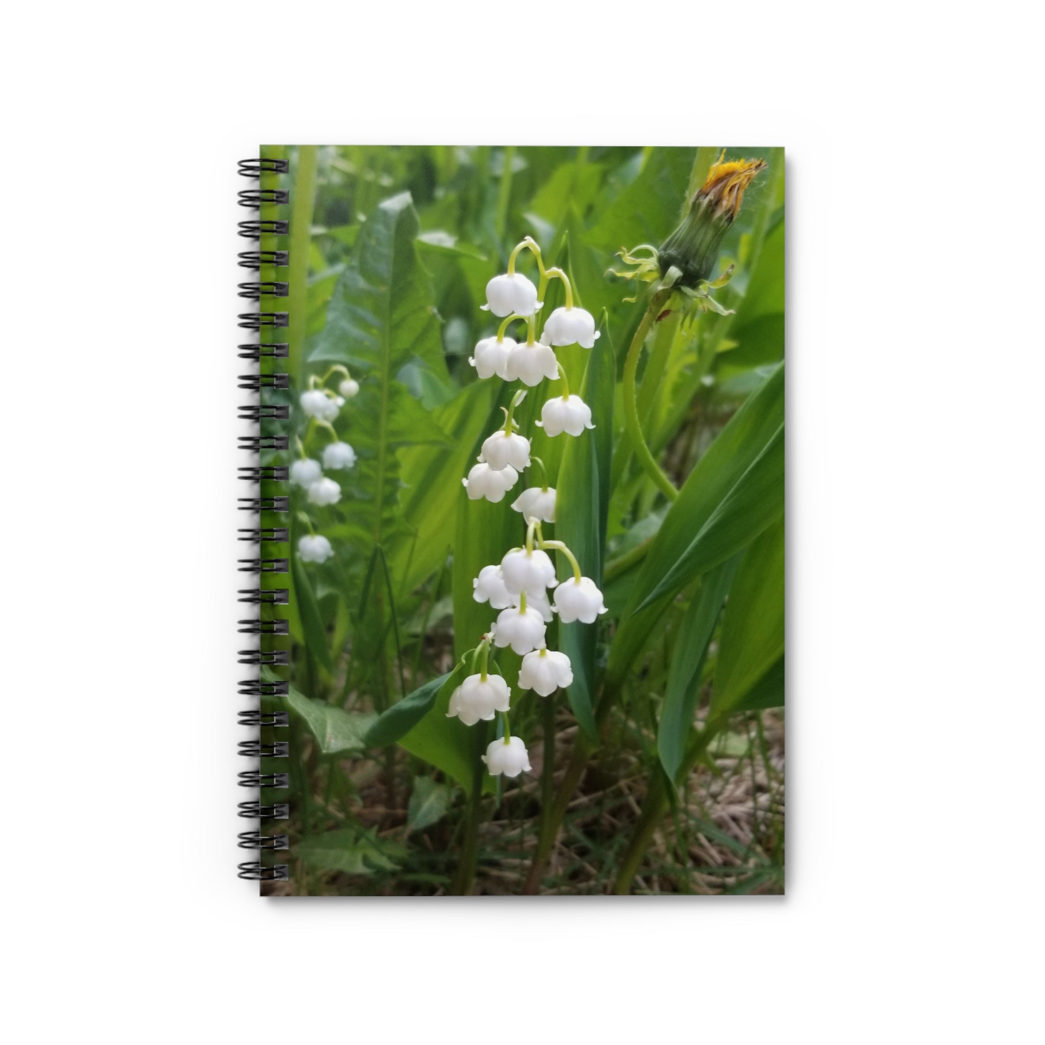 Lily of the Valley Spiral Notebook | Ruled Journal