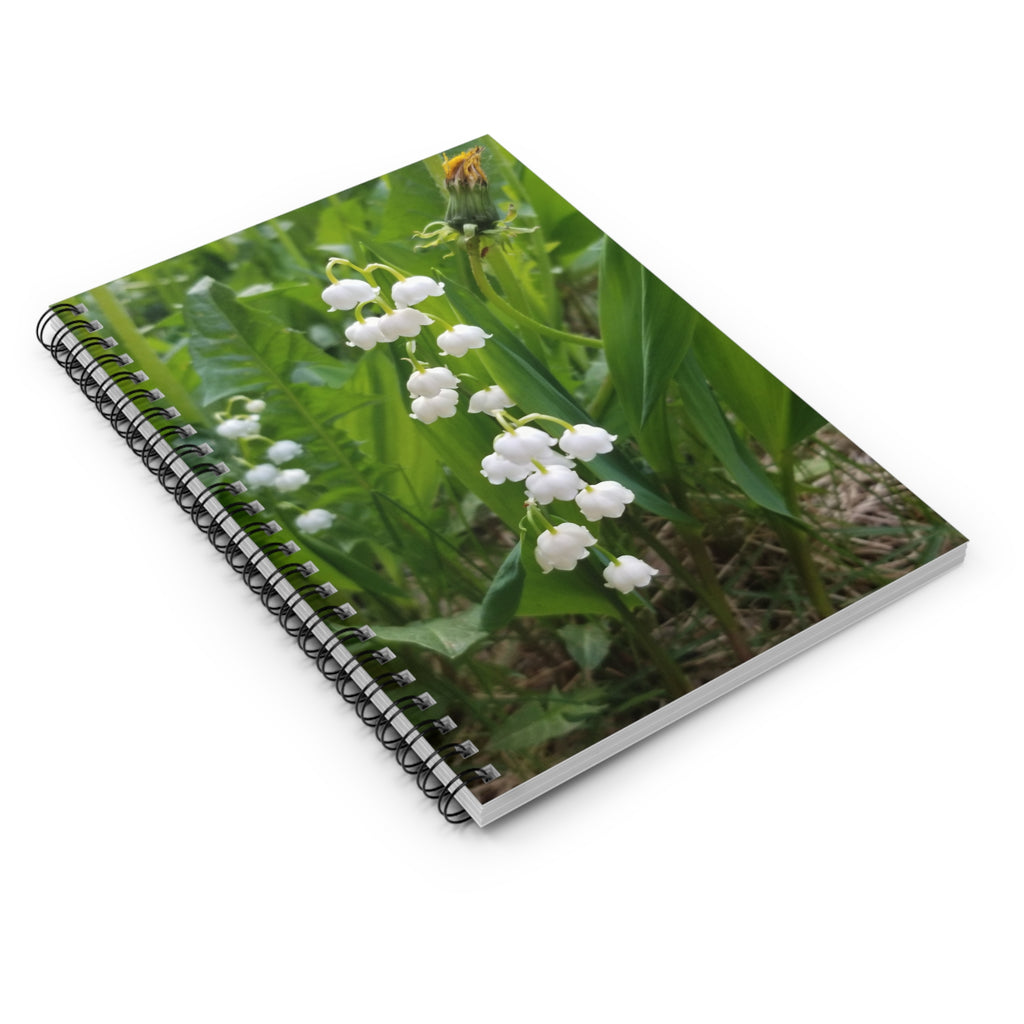 Lily of the Valley Spiral Notebook | Ruled Journal