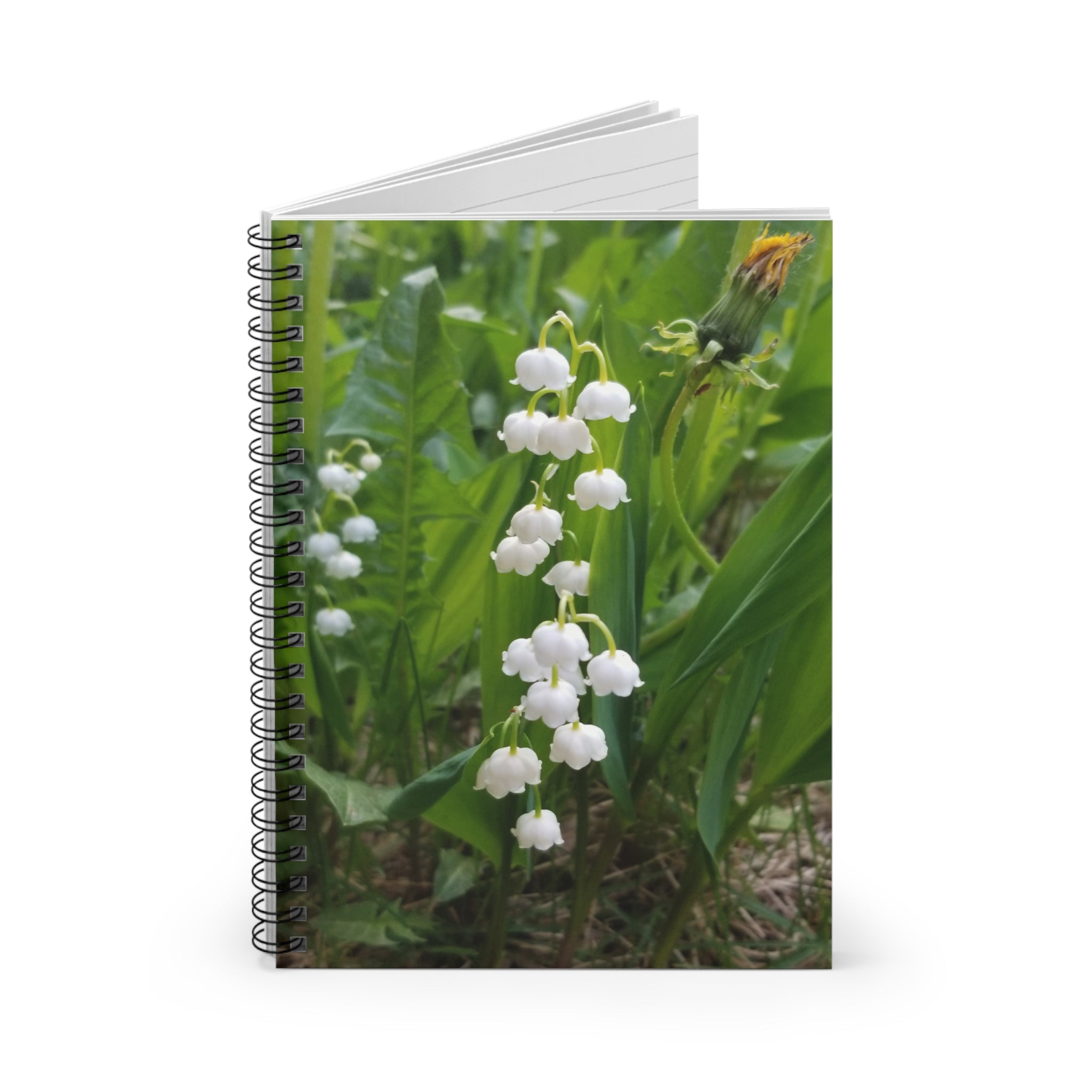 Lily of the Valley Spiral Notebook | Ruled Journal