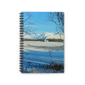 Snowy Mountain Landscape Journaling Spiral Notebook | Ruled Notebook