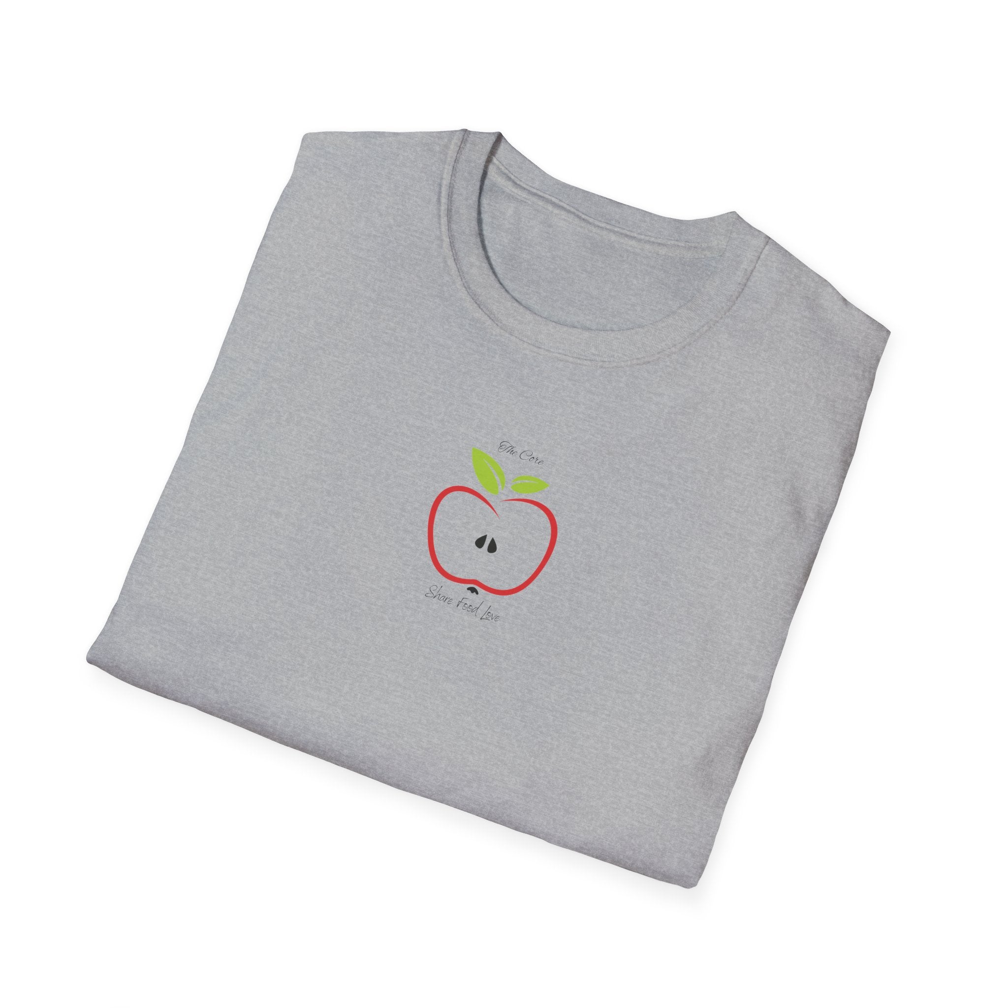 Apple CORE T-Shirt — 'Share Food Love' Tee