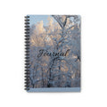 Winter Snowy Trees Journal | Spiral Notebook, Ruled Lined