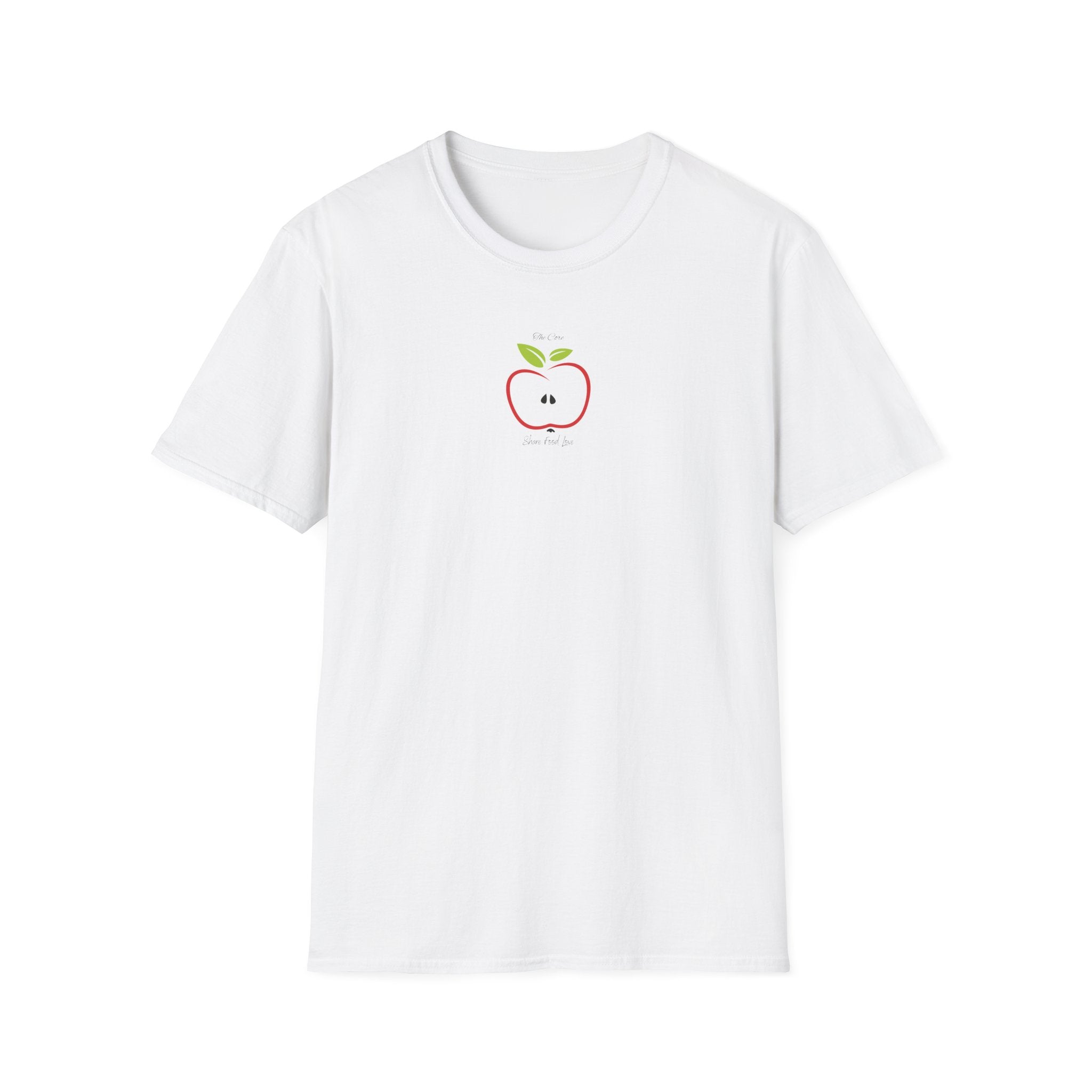 Apple CORE T-Shirt — 'Share Food Love' Tee