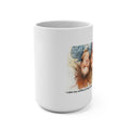 Three Smiling Friends Illustration Mug | 15oz Ceramic Coffee Cup